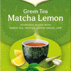 Yogi Tea Zelený čaj Matcha Citrón 17×1,8g BIO