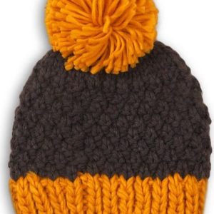 Čepice dívčí, Minoti, HAT 32, hnědá – 1/3let | 1/3let