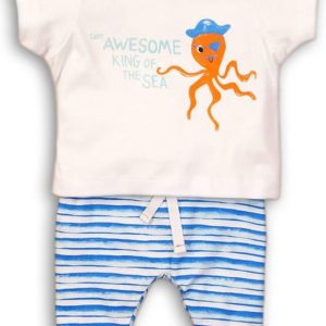 Kojenecký set, Minoti, Water 7, modrá – 74/80 | 9-12m