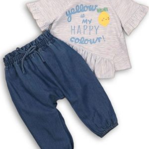 Kojenecký set dívčí, Minoti, lemon 1, holka – 68/74 | 6-9m