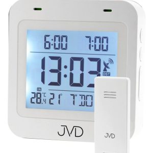 JVD RB3552.1 – Budík řízený signálem se dvěma budícími časy a jednoduchým ovládáním