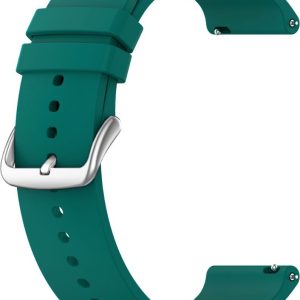 LAVVU LS00G22 Zelený silikonový řemínek na hodinky – 22
