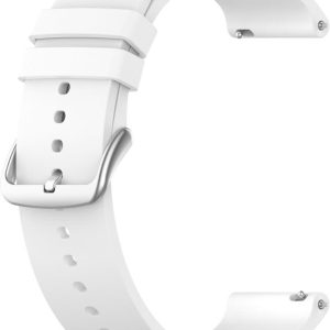 LAVVU LS00W20 Bílý silikonový řemínek na hodinky – 20