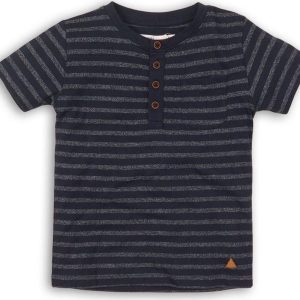 Tričko chlapecké s krátkým rukávem, Minoti, Shore 4, modrá – 68/80 | 6-12m