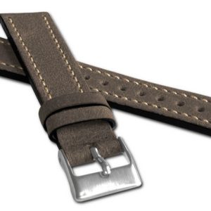 LAVVU LSWUC18 Tmavě hnědý řemínek RETRO z luxusní kuže Top Grain – 18