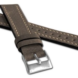 LAVVU LSWUC24 Tmavě hnědý řemínek RETRO z luxusní kuže Top Grain – 24