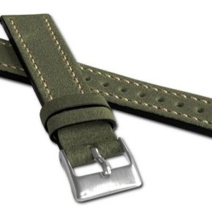 LAVVU LSWUG20 Khaki řemínek RETRO z luxusní kuže Top Grain – 20