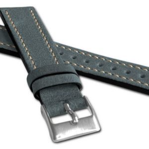 LAVVU LSWUJ24 Světle modrý řemínek RETRO z luxusní kuže Top Grain – 24