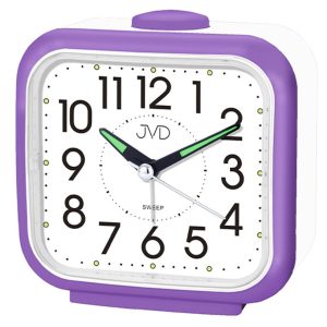 JVD SRP1309.6 – Budík s tichým chodem a možností volby zvonění drnčením nebo pípáním
