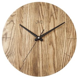 JVD NS22011.78 – Dřevěné hodiny s černými ručičkami
