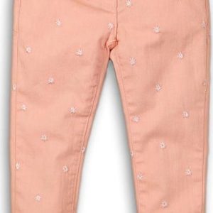 Kalhoty dívčí s elastenem, Minoti, Secret 11, růžová – 116/122 | 6/7let