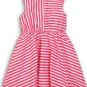 Šaty dívčí bavlněné, Minoti, Funhouse 6, růžová – 86/92 | 18-24m