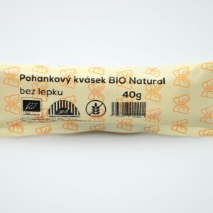 Natural Jihlava Pohankový kvásek bez lepku 40g BIO
