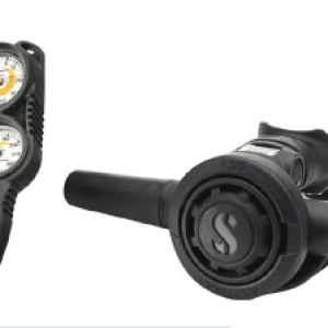 Scubapro Mk 2+ Evo 300bar / R195 +r095octopus +konzole Compact Twin