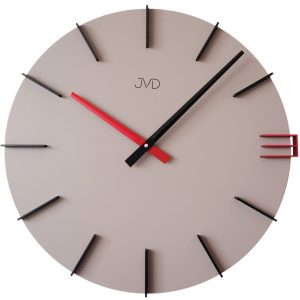 JVD HC44.3 – Hodiny s originálním provedením číslice 3