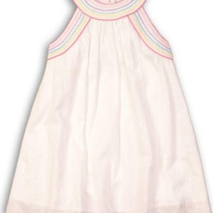 Šaty dívčí bavlněné, Minoti, Pool 1, bílá – 92/98 | 2/3let