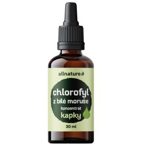 Allnature Chlorofyl z Moruše bílé – kapky 30 ml