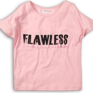 Tričko dívčí s krátkým rukávem, Minoti, Wilderness 5, růžová – 98/104 | 3/4let