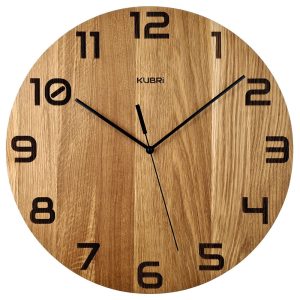 KUBRi 0094RC – Dubové hodiny české výroby řízené signálem