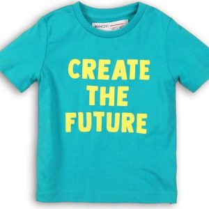 Tričko chlapecké s krátkým rukávem, Minoti, TB TSHIRT 3, tyrkysová – 92/98 | 2/3let