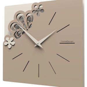 Hodiny CalleaDesign 56-10-1-14 little Merletto 30 cm caffelatte