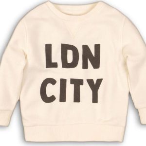 Mikina chlapecká, Minoti, TB FLEECE CREW 6, bílá – 92/98 | 2/3let