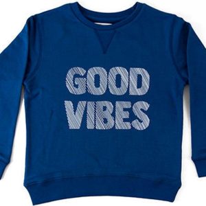 Mikina chlapecká, Minoti, KB FLEECE CREW 9, modrá – 152/158 | 12/13let