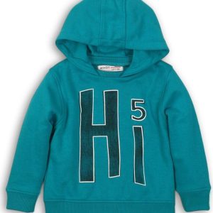 Mikina chlapecká s kapucí, Minoti, TB FLEECE HOODY 6, modrá – 92/98 | 2/3let
