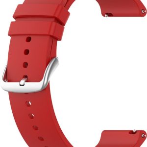 Červený silikonový řemínek LAVVU – 18