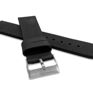 Černý prošitý řemínek LAVVU SPORT z luxusní kůže Top Grain – 28