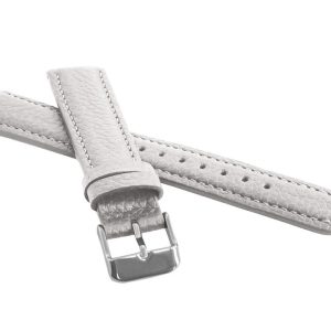 Bílý polstrovaný řemínek LAVVU BISON z luxusní kůže Top Grain – 22