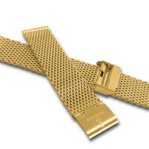 Zlatý kovový tah LAVVU MESH Band NORRLAND MESH – 20