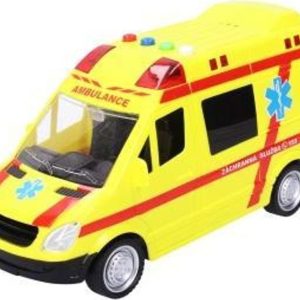Záchranka, žluté auto s efekty, 111097