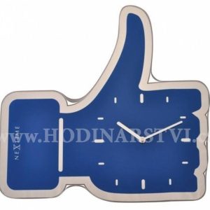 Hodiny NEXTIME 3072bl Facebook Like 42cm
