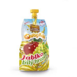 Ovocňák Mošt jablko bílý hrozen 250ml