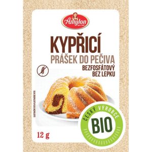 Amylon Kypřicí prášek do pečiva bez lepku 12 g BIO