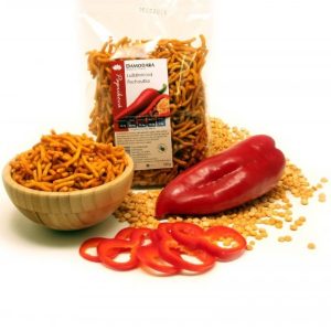 Damodara Luštěninová pochoutka papriková 180g