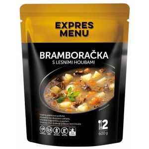 Expres Menu Bramboračka s lesními houbami 600 g (2 porce)