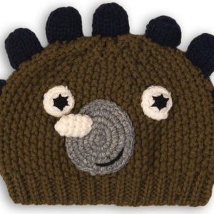 Čepice zimní chlapecká, Minoti, WHEELIE 13, khaki – 12-24m