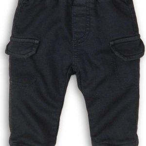 Kalhoty chlapecké s kapsami, Minoti, ARROW 2, tmavě modrá – 74/80 | 9-12m