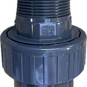 Vagnerpool Šroubení 50 x 1 1/2“ ext.  (lepení x ext. závit)