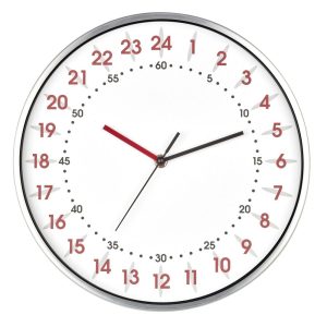 TFA 60.3069.02 – Nástěnné hodiny s 24hodinovým ciferníkem