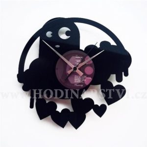 Hodiny Discoclock 061 Strašidlo lásky 30cm