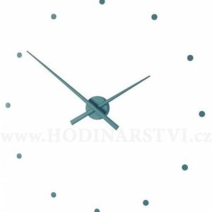 Hodiny Nomon OJ mořská zelenomodrá 50cm