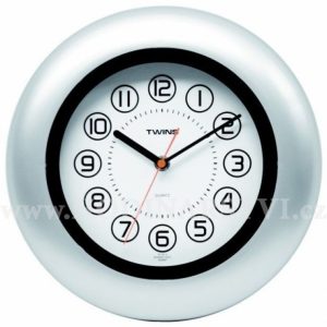 Hodiny Twins 7181 black 27cm