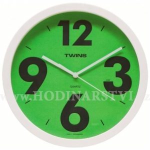 Hodiny Twins 903 green 26cm