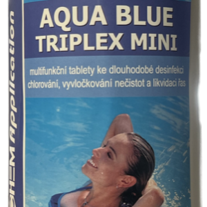 Triplex tablety MINI 1kg (po 20g) – chlor trio (kombi tablety) AQUA BLUE