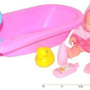 Miminko 24 cm s vaničkou, WIKY, 114468