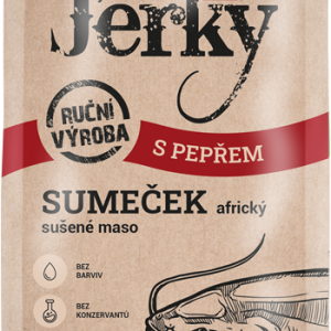 Jihočeské Jerky Rybí – sumeček africký s pepřem 15 g