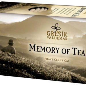 Grešík Čaje Čtyř světadílů černý čaj Memory of Tea 20 x 1,8 g